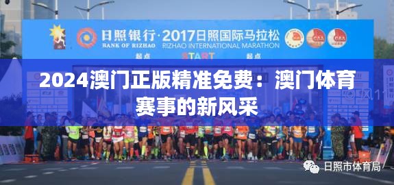 2024澳门正版精准免费:澳门体育赛事的新风采