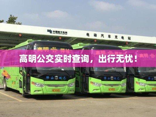 高明公交实时查询,出行无忧!