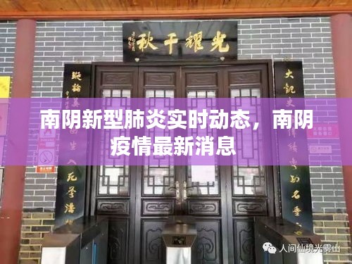 南阴新型肺炎实时动态,南阴疫情最新消息