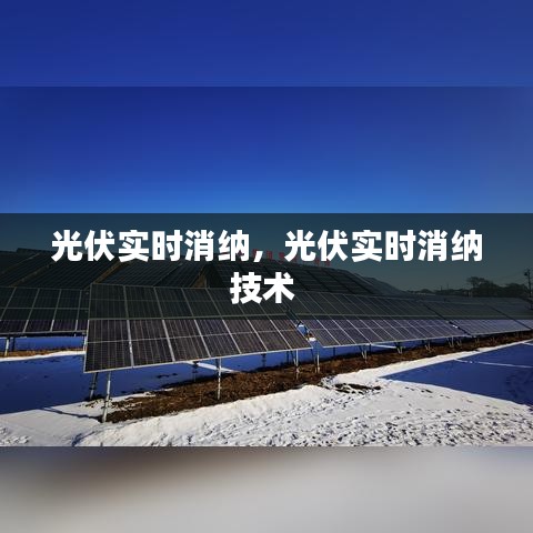 光伏实时消纳,光伏实时消纳技术