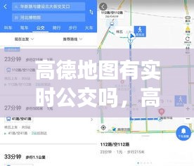高德地图有实时公交吗,高德地图有没有实时公交