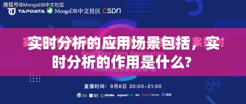 实时分析的应用场景包括,实时分析的作用是什么?