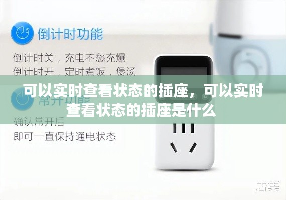 可以实时查看状态的插座,可以实时查看状态的插座是什么