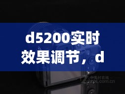 d5200实时效果调节,d5600怎么调整iso