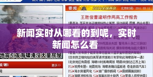 新闻实时从哪看的到呢,实时新闻怎么看