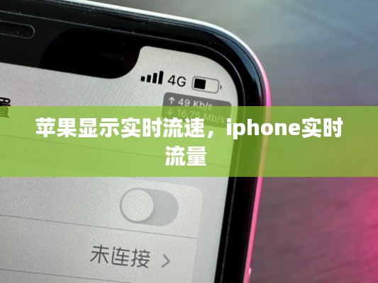 苹果显示实时流速,iphone实时流量