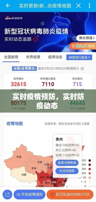 实时疫情预防,实时防疫动态