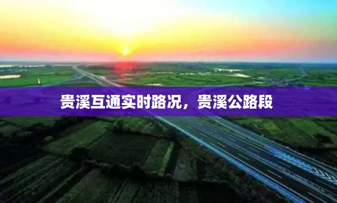 贵溪互通实时路况,贵溪公路段