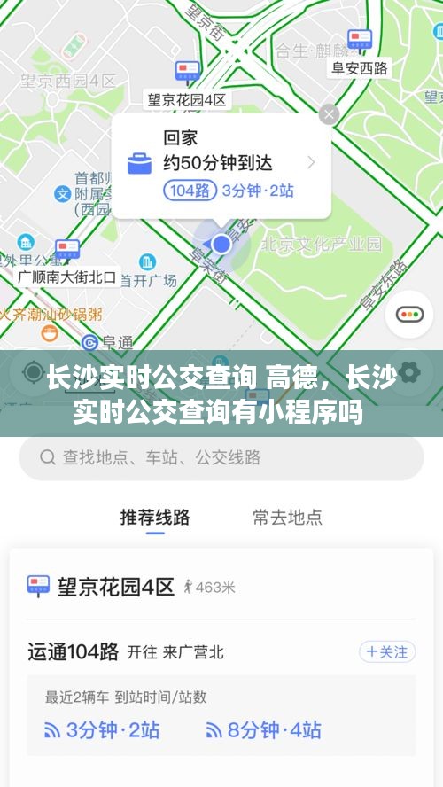 长沙实时公交查询 高德,长沙实时公交查询有小程序吗