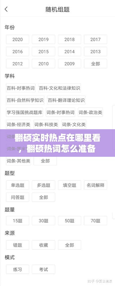 翻硕实时热点在哪里看,翻硕热词怎么准备