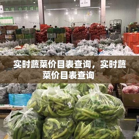 实时蔬菜价目表查询,实时蔬菜价目表查询