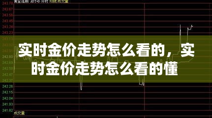 实时金价走势怎么看的,实时金价走势怎么看的懂