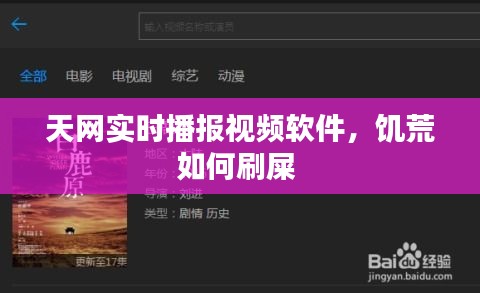 天网实时播报视频软件,饥荒如何刷屎