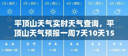 平顶山天气实时天气查询,平顶山天气预报一周7天10天15天