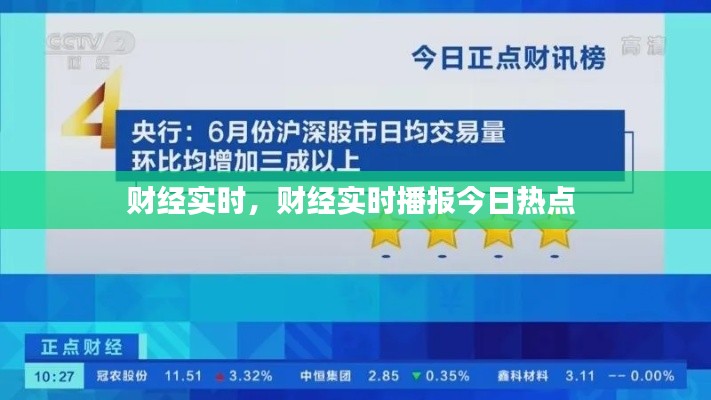 财经实时,财经实时播报今日热点