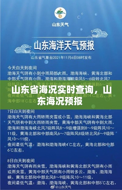 山东省海况实时查询,山东海况预报