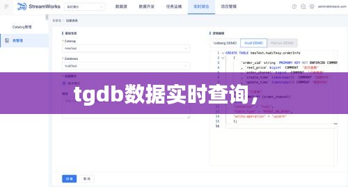 tgdb数据实时查询,