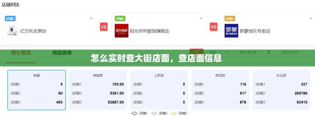 怎么实时查大街店面,查店面信息