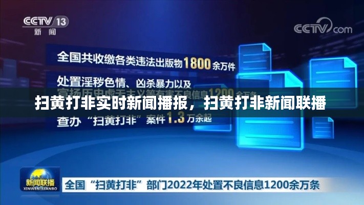 扫黄打非实时新闻播报,扫黄打非新闻联播