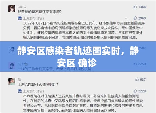 静安区感染者轨迹图实时,静安区 确诊
