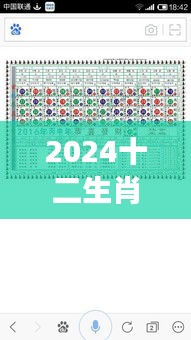 2024十二生肖49码表:生肖数字的娱乐互动新玩法