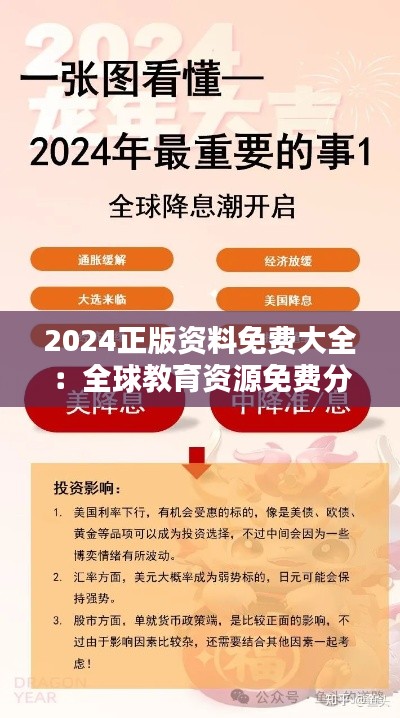 2024正版资料免费大全:全球教育资源免费分享