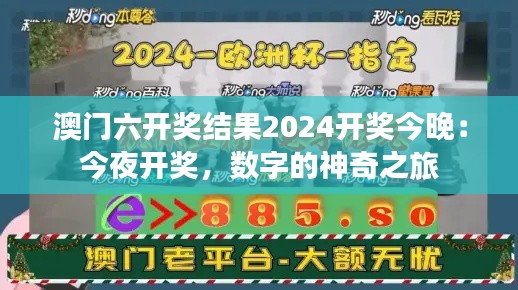 澳门六开奖结果2024开奖今晚:今夜开奖,数字的神奇之旅