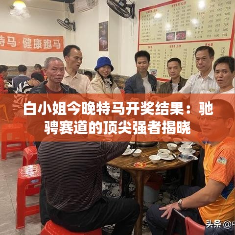 白小姐今晚特马开奖结果:驰骋赛道的顶尖强者揭晓