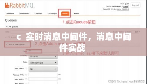 c  实时消息中间件,消息中间件实战
