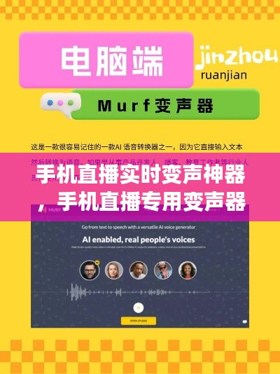 手机直播实时变声神器,手机直播专用变声器