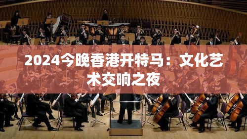 2024今晚香港开特马:文化艺术交响之夜