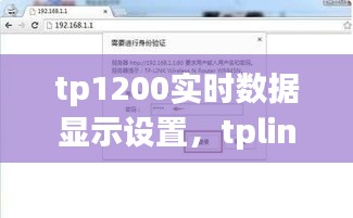 tp1200实时数据显示设置,tplink1200设置