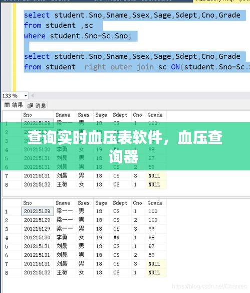 查询实时血压表软件,血压查询器