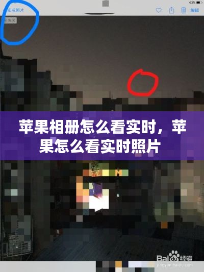 苹果相册怎么看实时,苹果怎么看实时照片