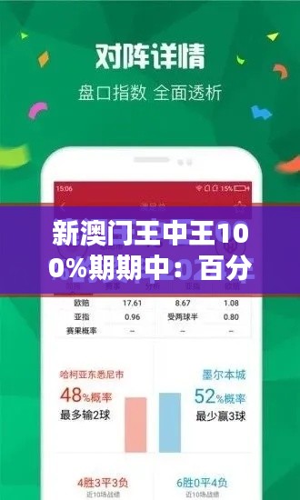 新澳门王中王100%期期中:百分百中奖的美味料理分享季