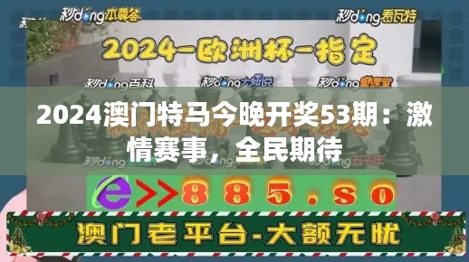 2024澳门特马今晚开奖53期:激情赛事,全民期待