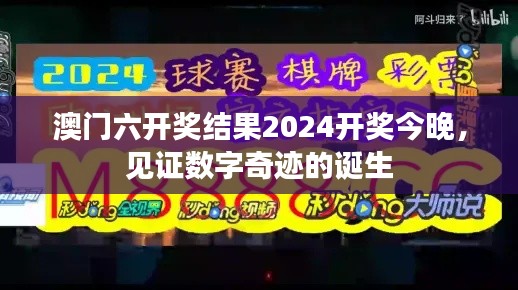 澳门六开奖结果2024开奖今晚,见证数字奇迹的诞生