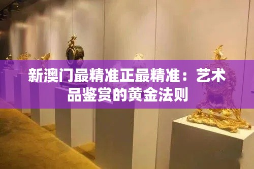新澳门最精准正最精准:艺术品鉴赏的黄金法则