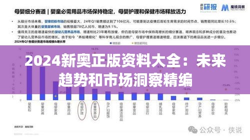 2024新奥正版资料大全:未来趋势和市场洞察精编