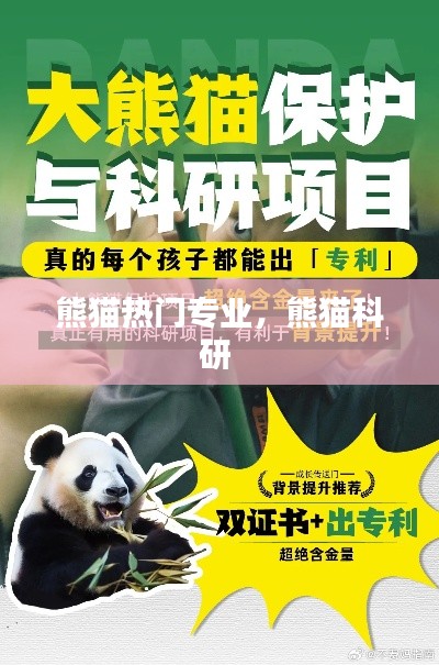 熊猫热门专业,熊猫科研
