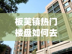 板芙镇热门楼盘如何去选,板芙镇发展前景