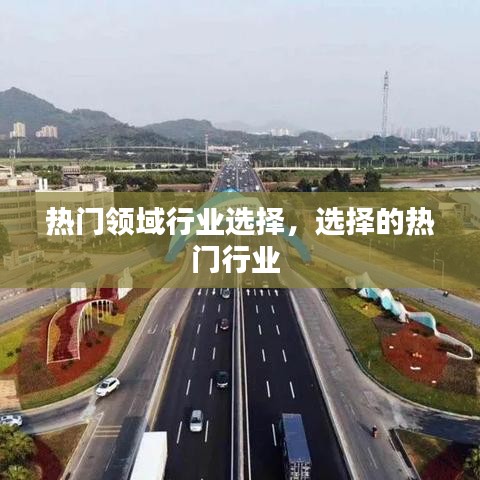 热门领域行业选择,选择的热门行业