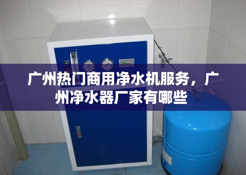 广州热门商用净水机服务,广州净水器厂家有哪些
