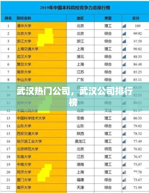 武汉热门公司,武汉公司排行榜