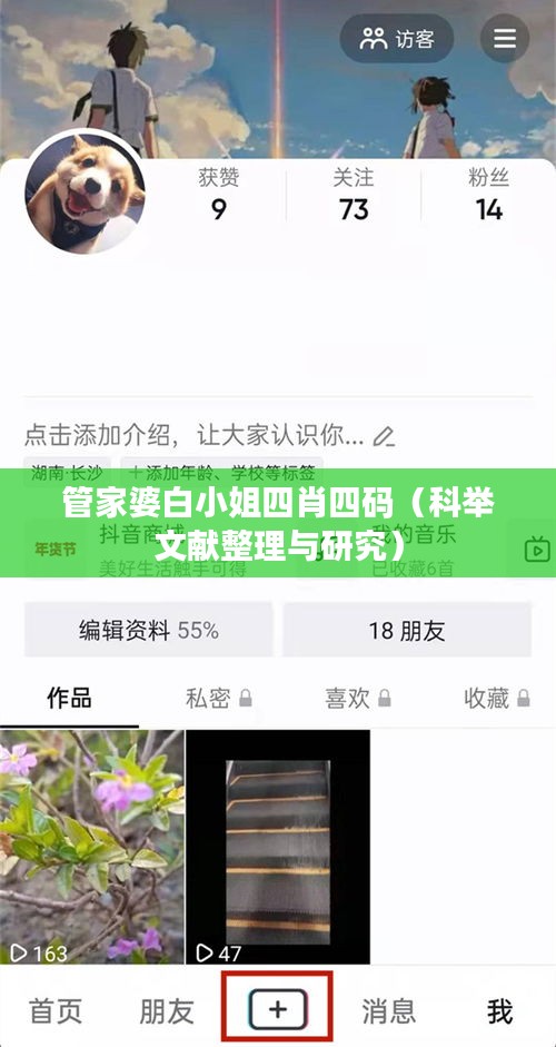 管家婆白小姐四肖四码(科举文献整理与研究)