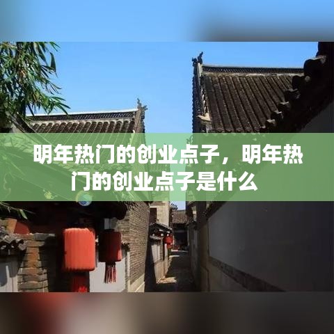 明年热门的创业点子,明年热门的创业点子是什么