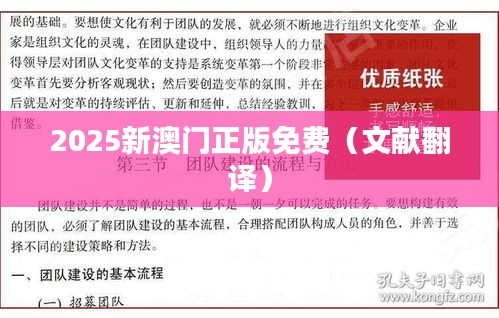 2025新澳门正版免费(文献翻译)