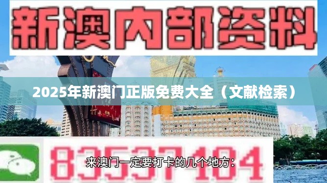 2025年新澳门正版免费大全(文献检索)