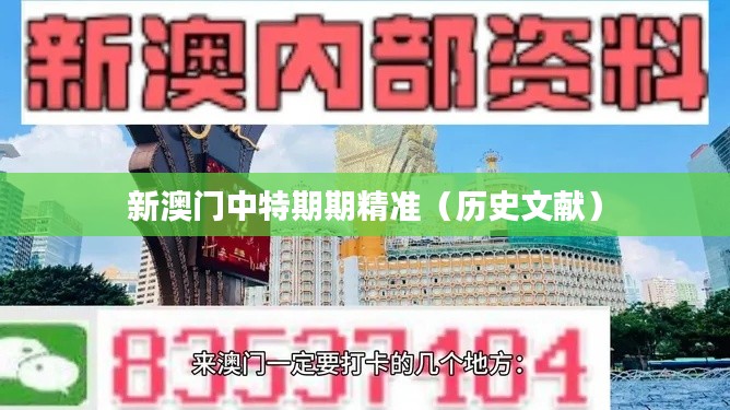 新澳门中特期期精准(历史文献)