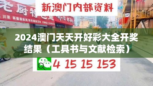 2024澳门天天开好彩大全开奖结果(工具书与文献检索)